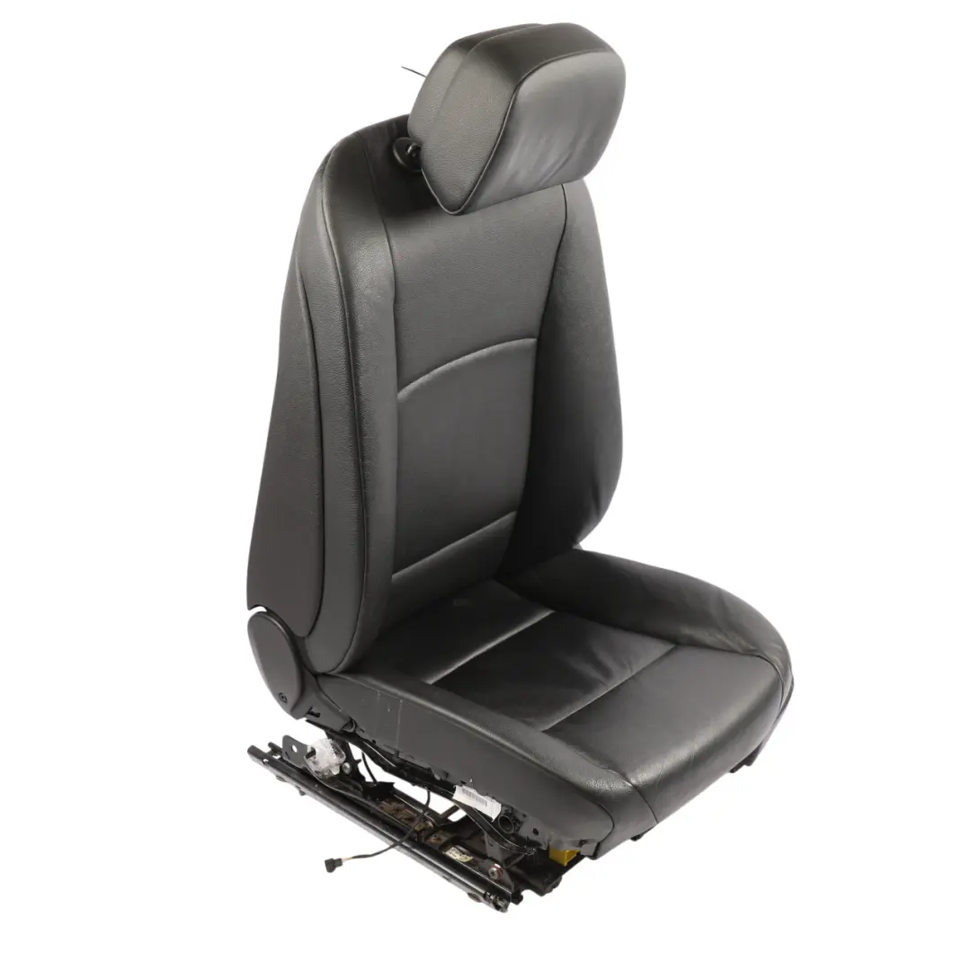 Front Seat Heated Left N/S Leather Dakota Black Interior to BMW F10 F11 LCI with Part number 7230648 BMW F10 F11 LCI Front Seat Heated Left N/S Leather Dakota Black Interior - SKU 7230648-8 - Part number 7230648
