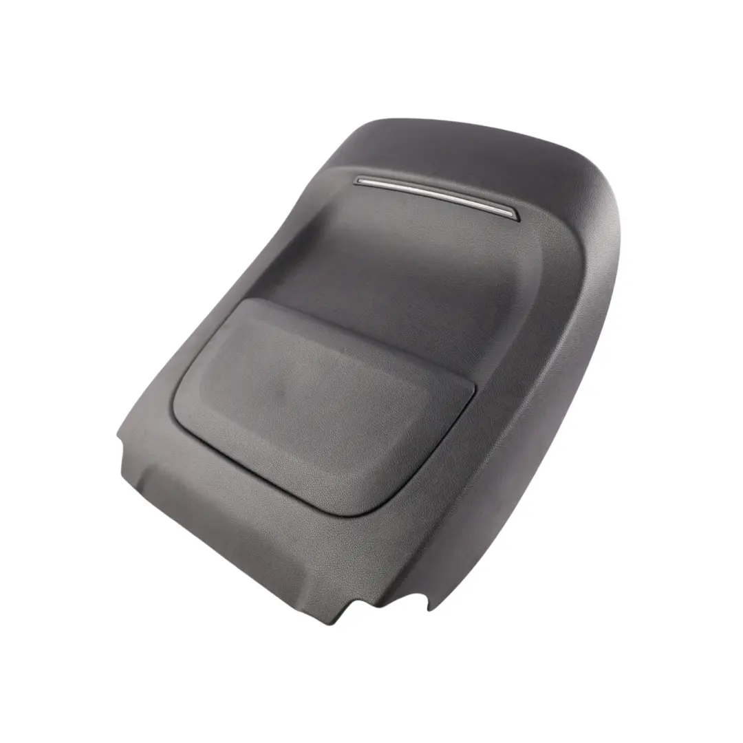 BMW F01 F02 F07 GT F10 Front Seat Backrest Rear Panel Shell Basis Black - SKU 7232133 - Part number 7232133