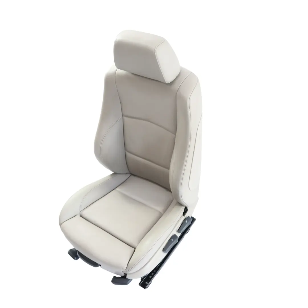 Heated Front Left N/S Leather Boston Beige to BMW E87 LCI Sport Seat with Part number 7251073 BMW E87 LCI Sport Seat Heated Front Left N/S Leather Boston Beige - SKU 7251073-2 - Part number 7251073