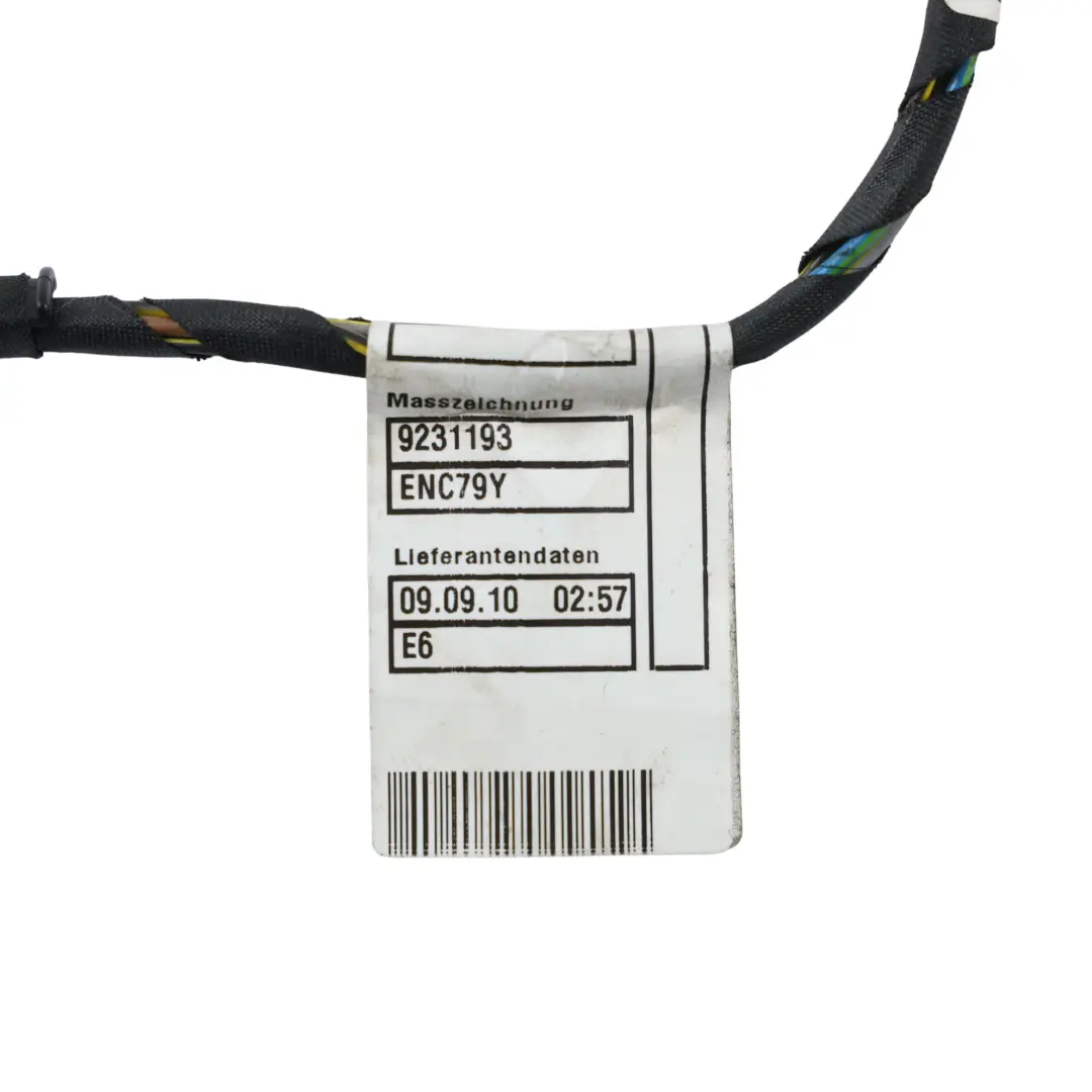 Light Side Panel Wiring Cable Left N/S to BMW E93 LCI Convertible Rear with Part number 7252091 BMW E93 LCI Convertible Rear Light Side Panel Wiring Cable Left N/S - SKU 7252091-1 - Part number 7252091