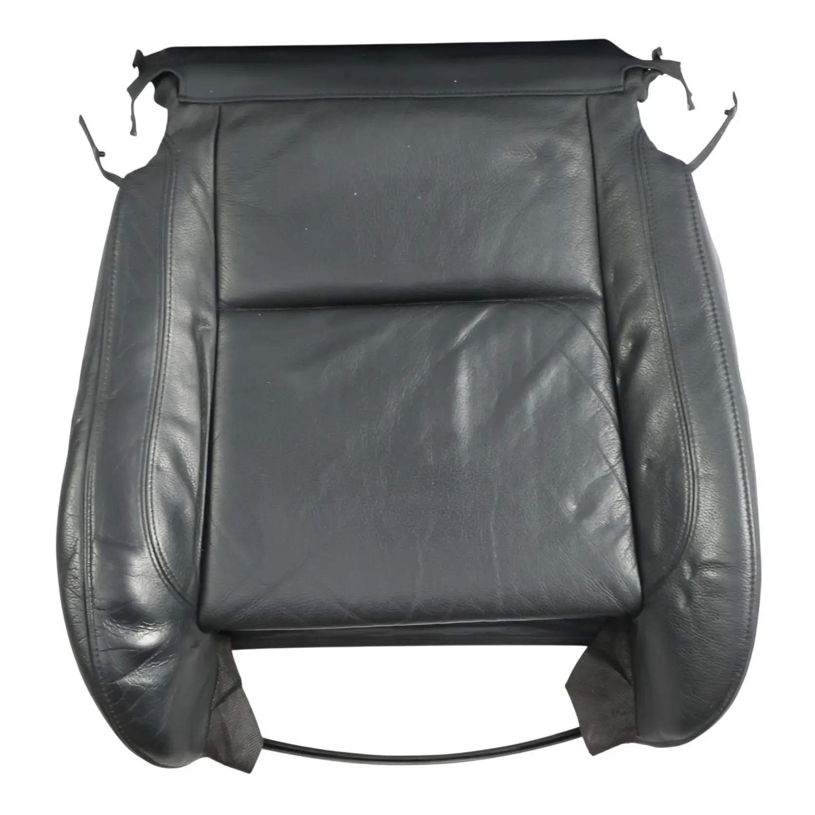 BMW E92 Seat Cover Front Left Right Sport N/O/S Trim Panel Leather Dakota Black