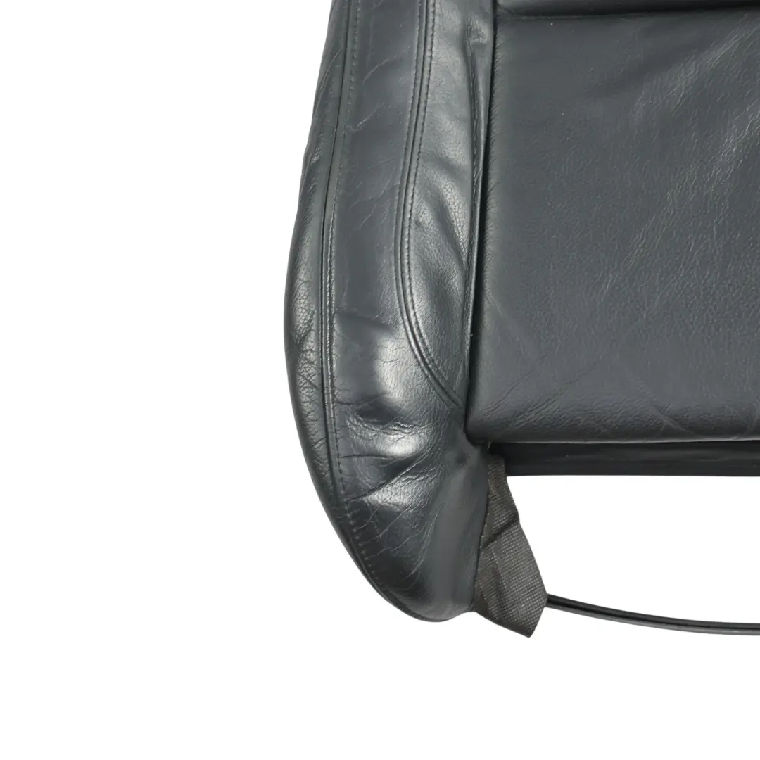 BMW E92 Seat Cover Front Left Right Sport N/O/S Trim Panel Leather Dakota Black - SKU 7253086-4 - Part number 7253086