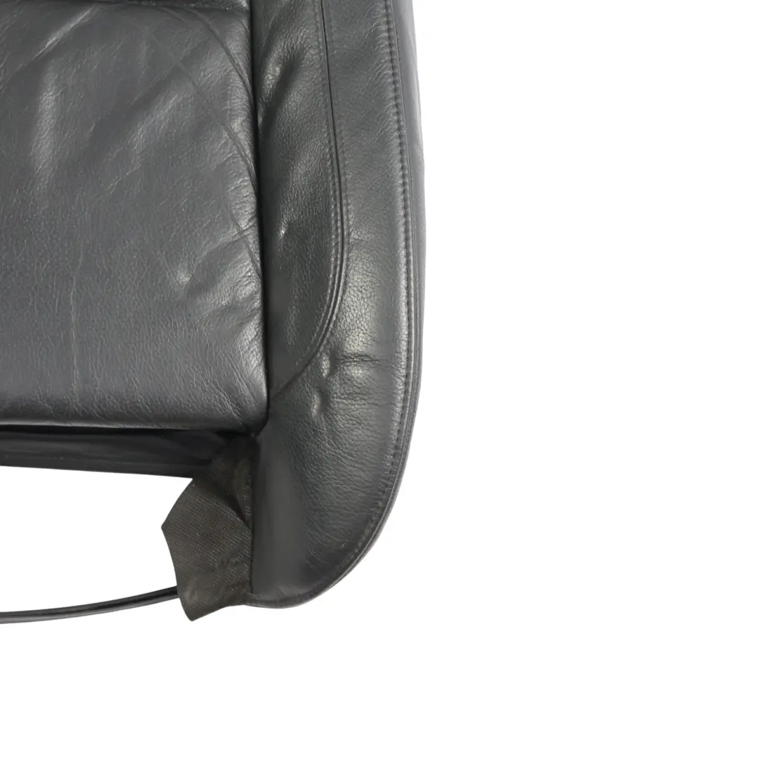 BMW E92 Seat Cover Front Left Right Sport N/O/S Trim Panel Leather Dakota Black - SKU 7253086-4 - Part number 7253086
