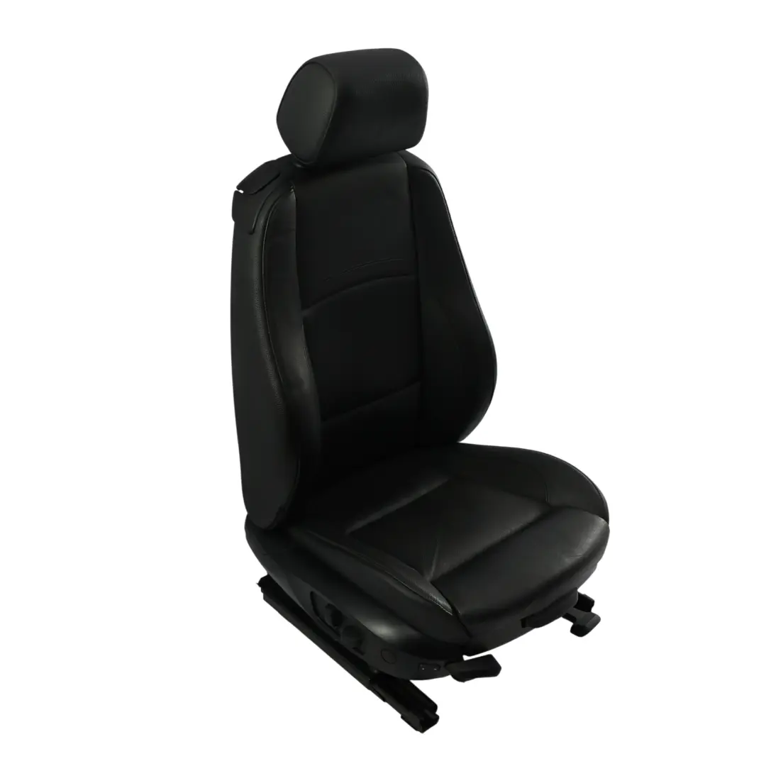 BMW E92 LCI M Sport Vordersitz Rechts Schwarz Leder Beheizt Elektrisch - SKU 7253094-5 - Teilenummer 7253094