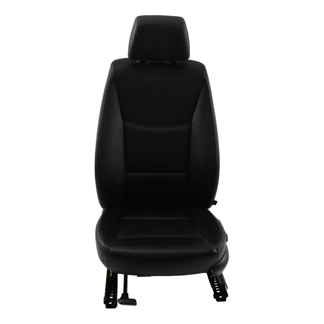 BMW X3 F25 Front Seat Left N/S Interior Leather Nevada Black Heated - SKU 7255655-4 - Part number 7255655