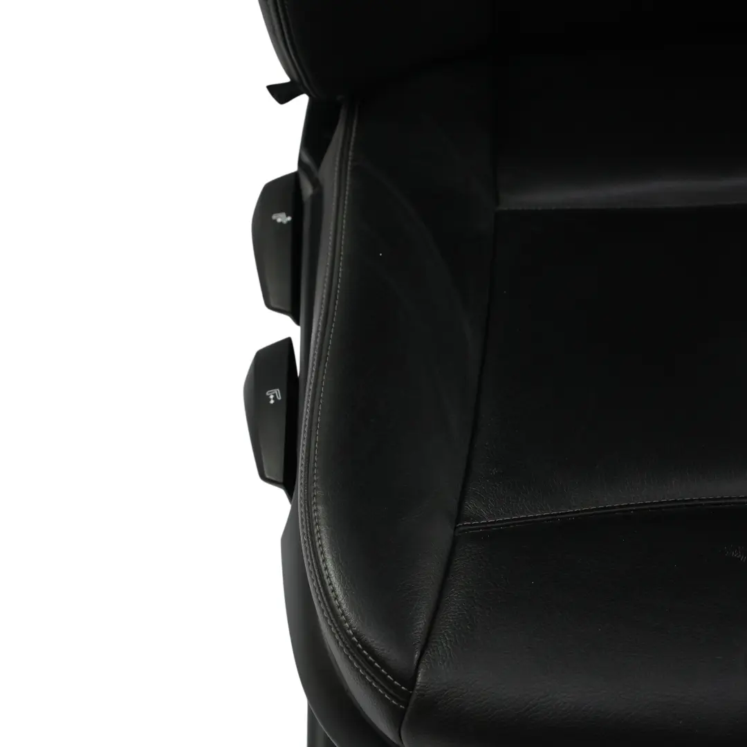  Front Seat BMW X3 F25 Right O/S Interior Leather Nevada Black Heated - SKU 7255656-4 - Part number 7255656