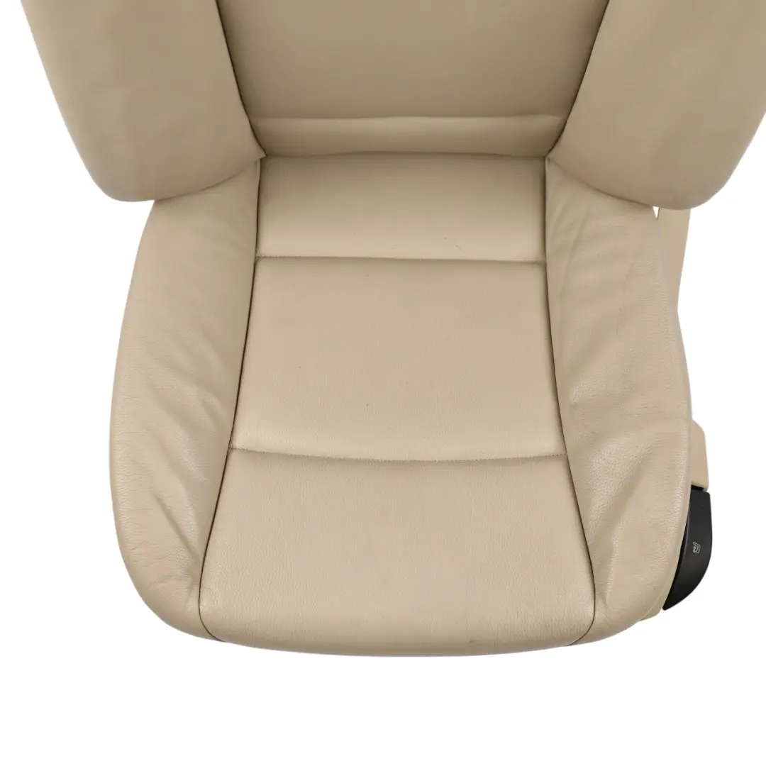 Front Seat Left N/S Leather Dakota Oyster Interior to BMW F10 F11 with Part number 7260500 BMW F10 F11 Front Seat Left N/S Leather Dakota Oyster Interior - SKU 7260500-8 - Part number 7260500