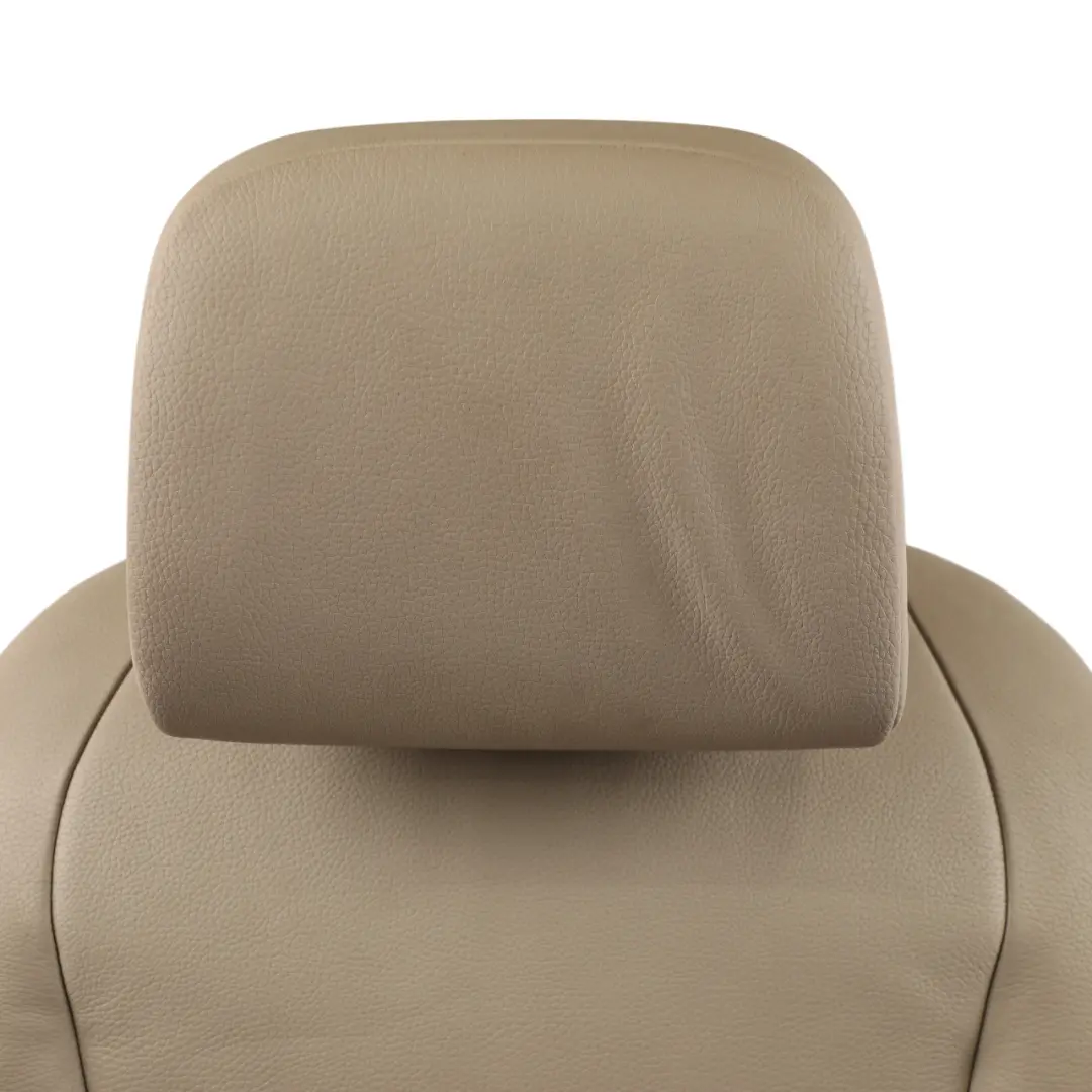 Front Seat Left N/S Leather Dakota Oyster Interior to BMW F10 F11 with Part number 7260500 BMW F10 F11 Front Seat Left N/S Leather Dakota Oyster Interior - SKU 7260500-8 - Part number 7260500