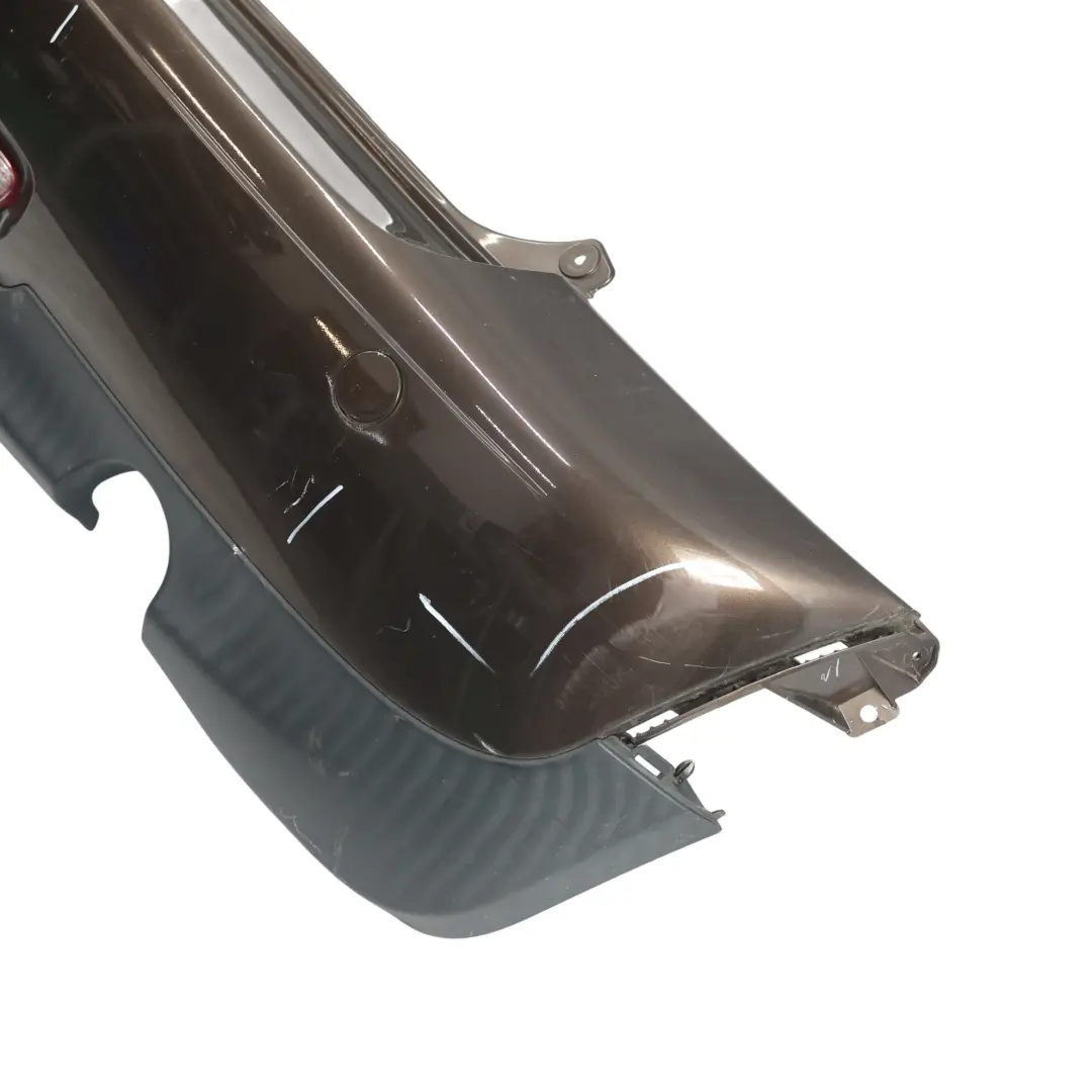 Bumper Cover Hot Chocolate Metallic - A88 to Mini R56 R57 LCI R58 Rear with Part number 7264355 Mini R56 R57 LCI R58 Rear Bumper Cover Hot Chocolate Metallic - A88 - SKU 7264355-CHOCO - Part number 7264355