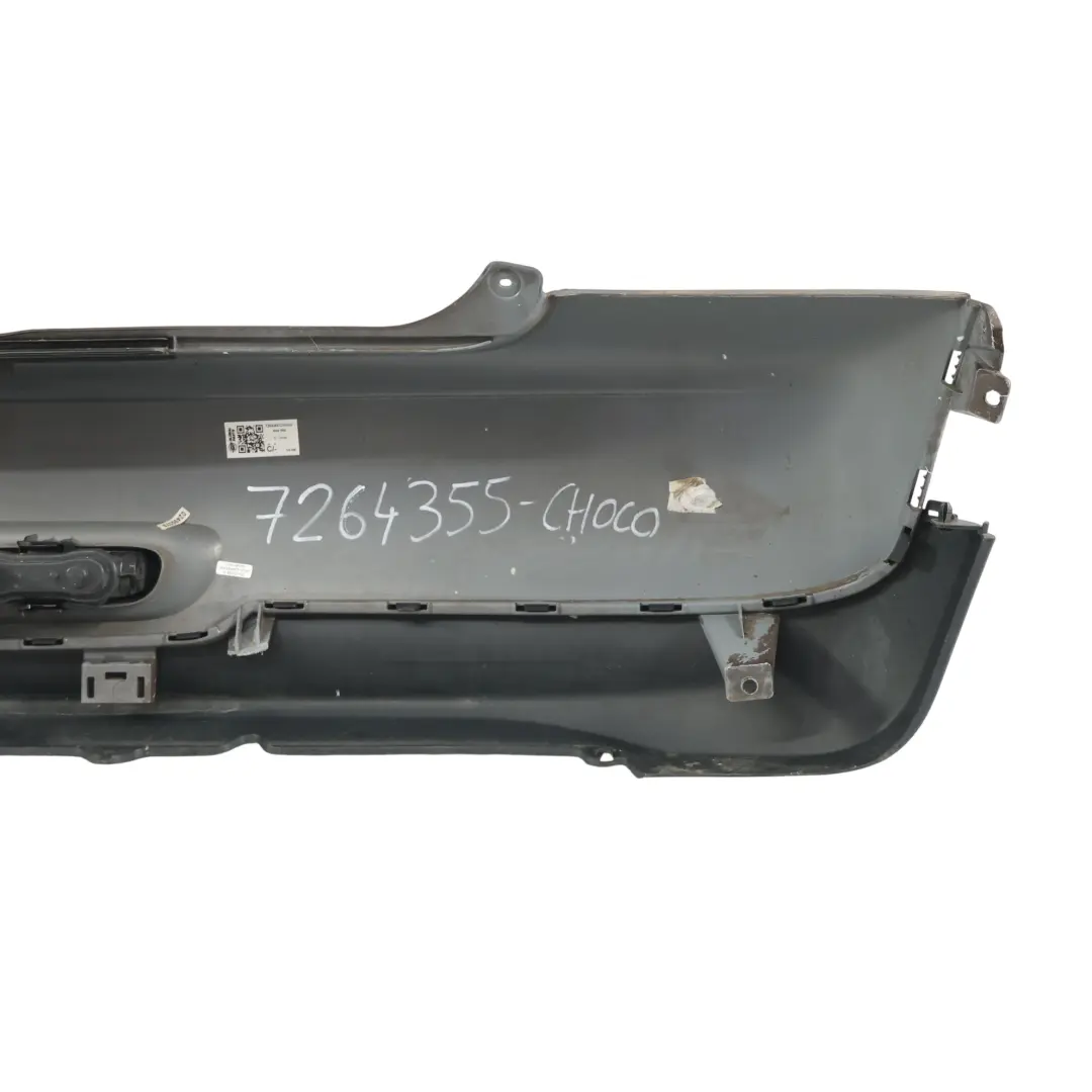 Bumper Cover Hot Chocolate Metallic - A88 to Mini R56 R57 LCI R58 Rear with Part number 7264355 Mini R56 R57 LCI R58 Rear Bumper Cover Hot Chocolate Metallic - A88 - SKU 7264355-CHOCO - Part number 7264355