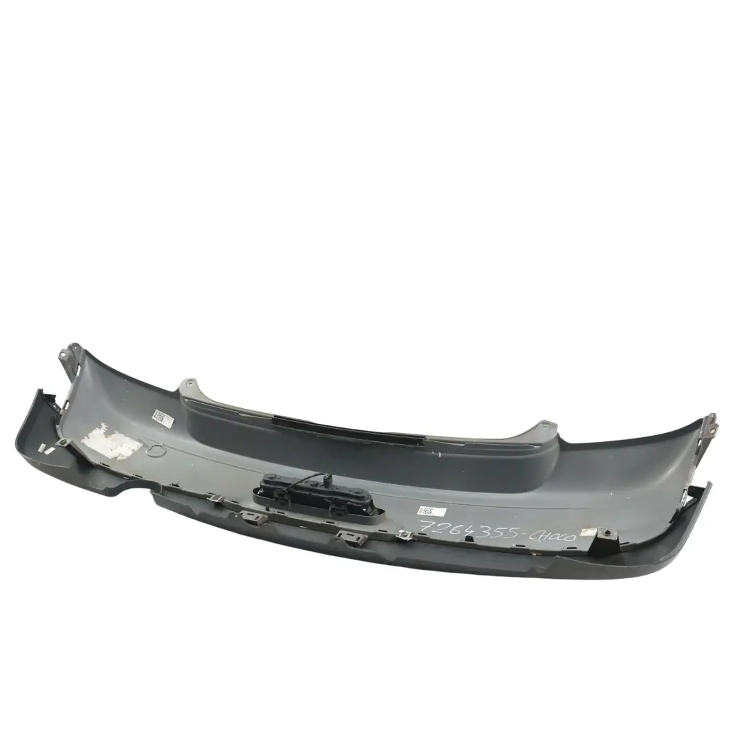Bumper Cover Hot Chocolate Metallic - A88 to Mini R56 R57 LCI R58 Rear with Part number 7264355 Mini R56 R57 LCI R58 Rear Bumper Cover Hot Chocolate Metallic - A88 - SKU 7264355-CHOCO - Part number 7264355