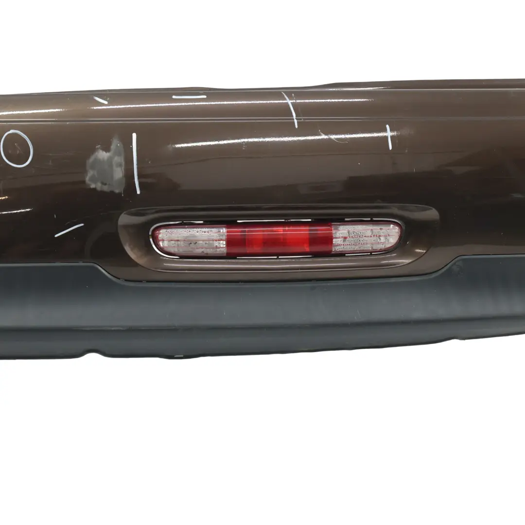 Bumper Cover Hot Chocolate Metallic - A88 to Mini R56 R57 LCI R58 Rear with Part number 7264355 Mini R56 R57 LCI R58 Rear Bumper Cover Hot Chocolate Metallic - A88 - SKU 7264355-CHOCO - Part number 7264355