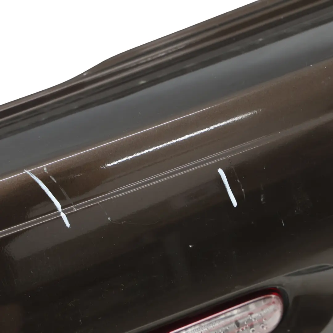 Bumper Cover Hot Chocolate Metallic - A88 to Mini R56 R57 LCI R58 Rear with Part number 7264355 Mini R56 R57 LCI R58 Rear Bumper Cover Hot Chocolate Metallic - A88 - SKU 7264355-CHOCO - Part number 7264355