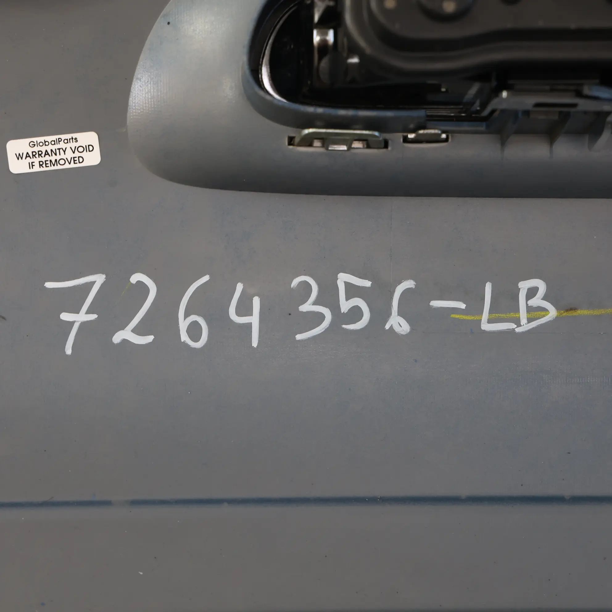 Mini R56 LCI Rear Bumper Trim Panel R57 LCI R58 Lightning Blue Metallic - A63