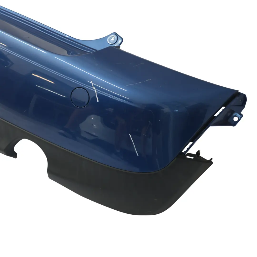 Mini R56 LCI Rear Bumper Trim Panel R57 LCI R58 Lightning Blue Metallic - A63 - SKU 7264356-LB - Numéro de pièce 7264356
