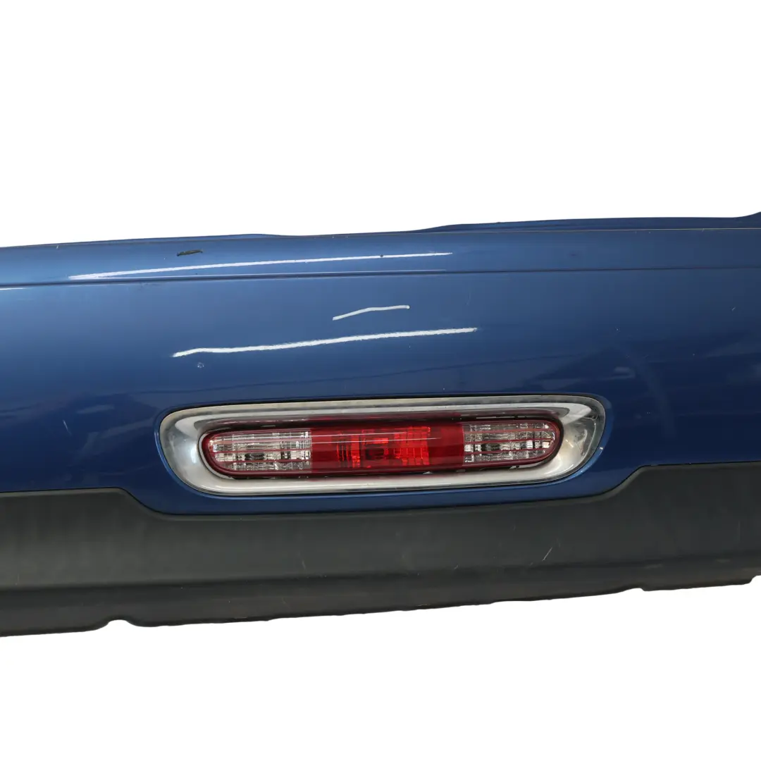 Mini R56 LCI Rear Bumper Trim Panel R57 LCI R58 Lightning Blue Metallic - A63 - SKU 7264356-LB - Numéro de pièce 7264356