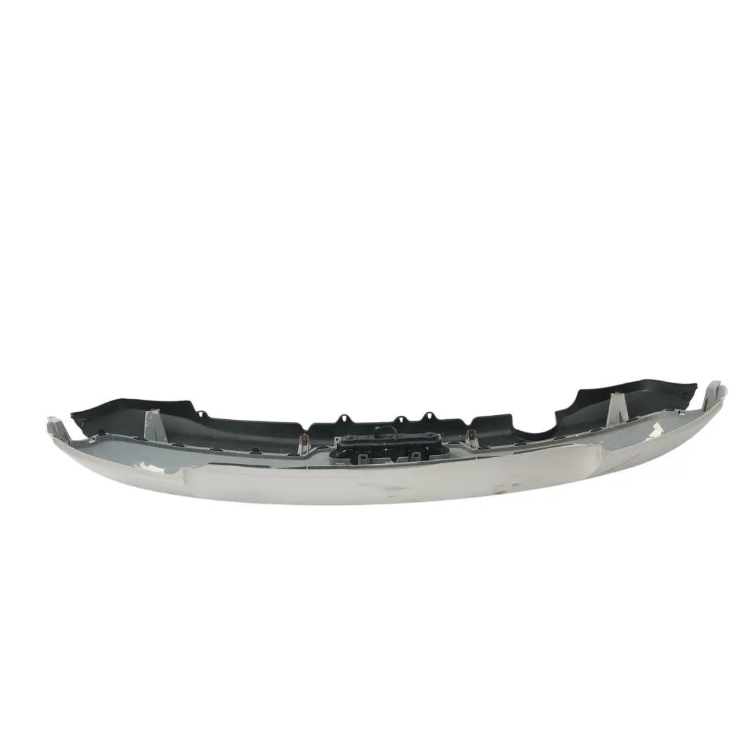 Bumper Trim Panel R57 LCI R58 White Silver Metallic - A62 to Mini R56 LCI Rear with Part number 7264356 Mini R56 LCI Rear Bumper Trim Panel R57 LCI R58 White Silver Metallic - A62 - SKU 7264356-WS - Part number 7264356