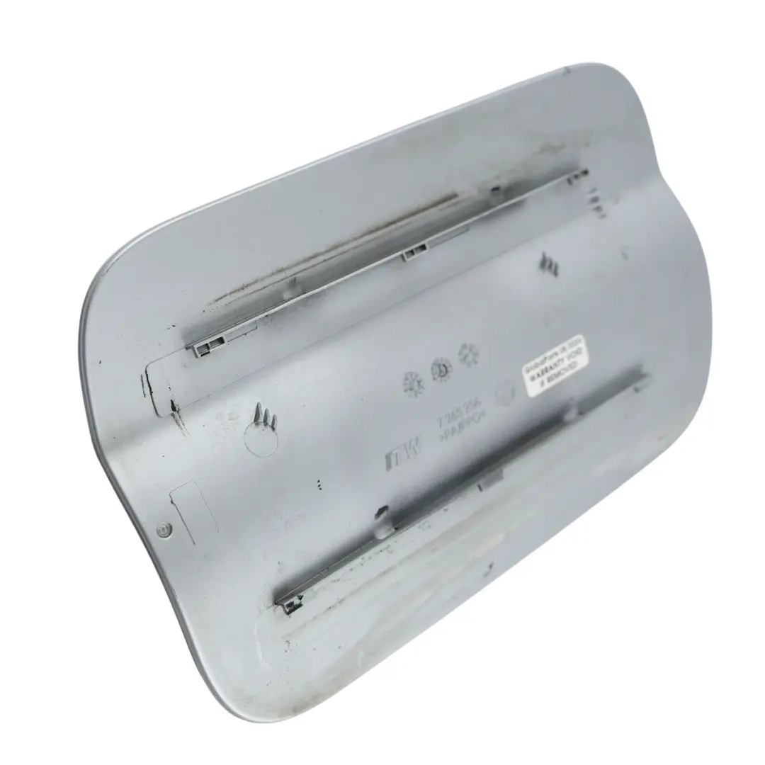 BMW X3 F25 Fuel Cover Filler Fill In Flap Cap Glacier Silber - A83 - SKU 7265256-GSB - Part number 7265256