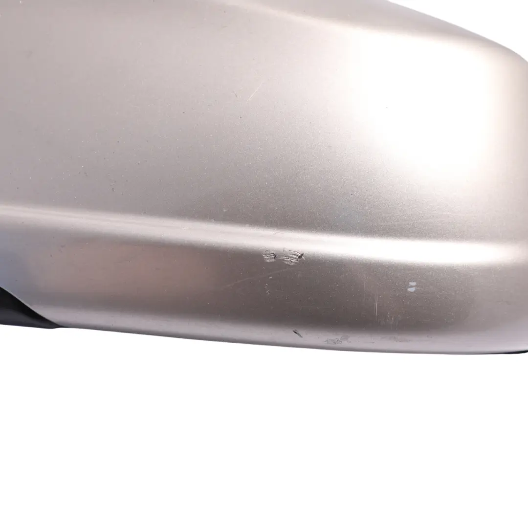 BMW F10 F11 Wing Mirror Heated Left N/S Kaschmirsilber (Cashmere Silver) - A72 - SKU 7268237-KAS - Part number 7268237