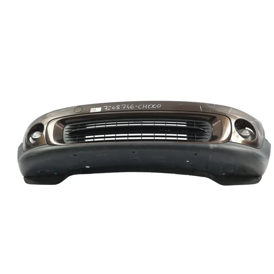 Front Bumper Trim Panel Hot Chocolate Metallic - A88 to Mini R55 R56 LCI with Part number 7268746 Mini R55 R56 LCI Front Bumper Trim Panel Hot Chocolate Metallic - A88 - SKU 7268746-CHOCO - Part number 7268746