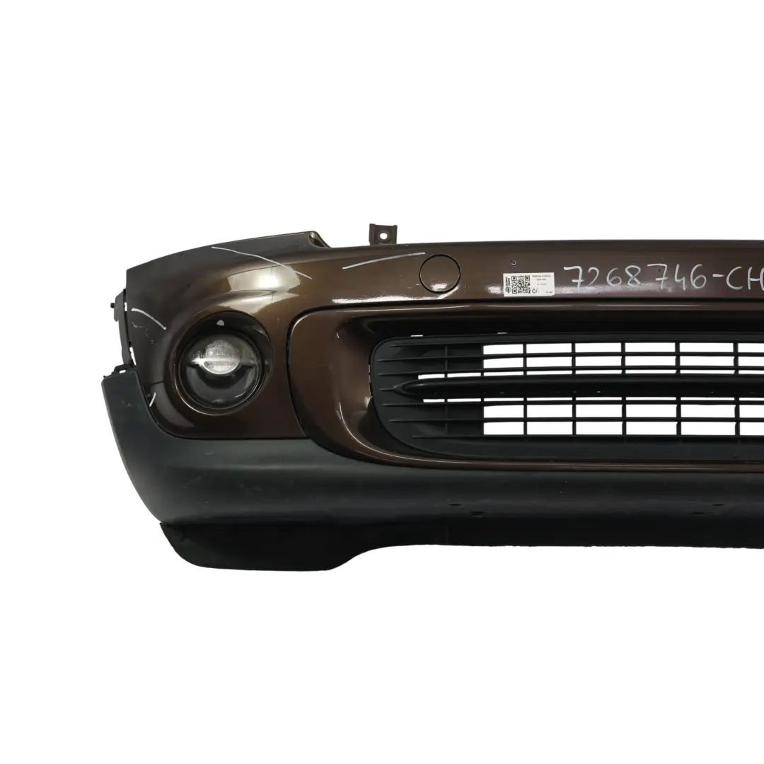 Mini R55 R56 LCI Front Bumper Trim Panel Hot Chocolate Metallic - A88 - SKU 7268746-CHOCO - Part number 7268746