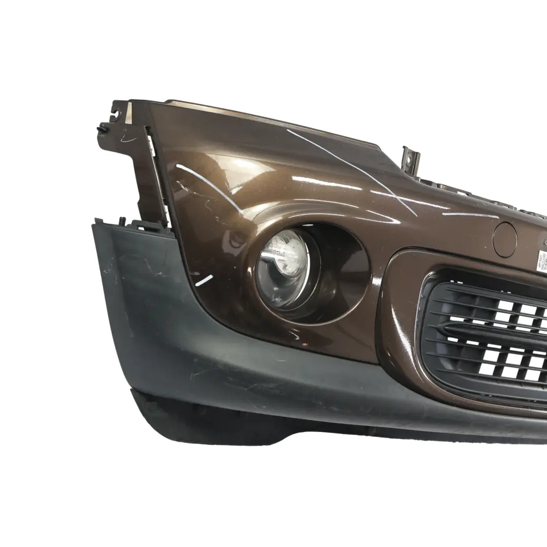 Mini R55 R56 LCI Front Bumper Trim Panel Hot Chocolate Metallic - A88 - SKU 7268746-CHOCO - Part number 7268746