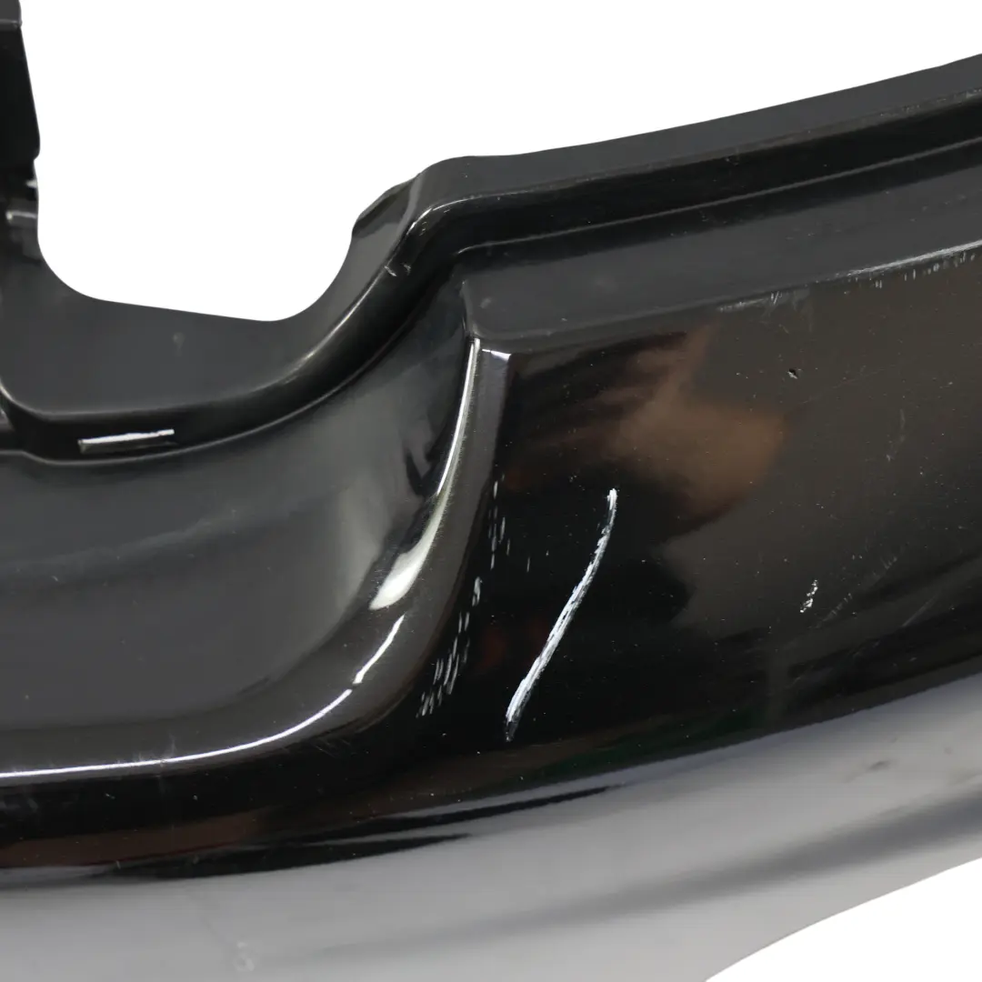 Complete Front Bumper Trim Panel Midnight Black - A94 to Mini R55 R56 LCI with Part number 7268746 Mini R55 R56 LCI Complete Front Bumper Trim Panel Midnight Black - A94 - SKU 7268746-MNB - Part number 7268746