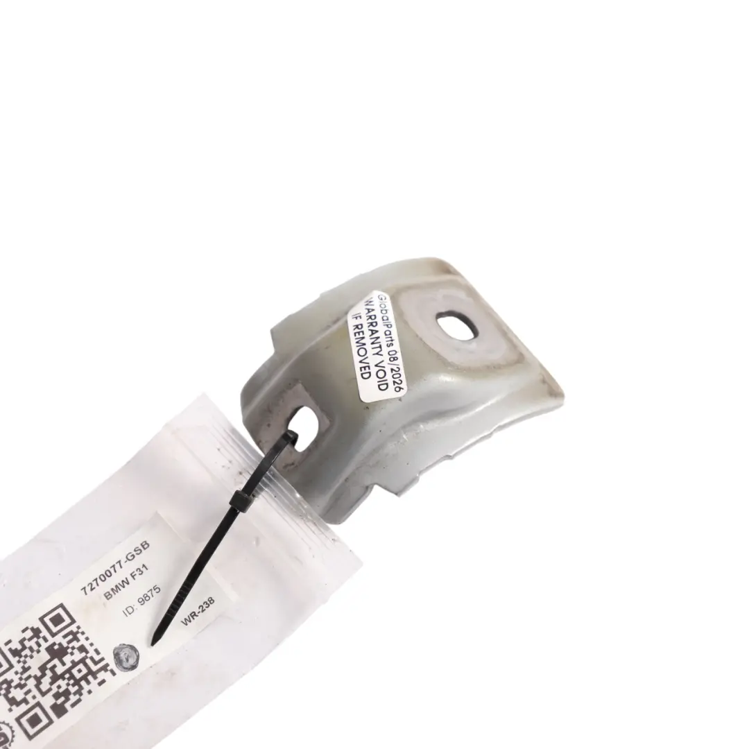 BMW F31 Touring Trunk Lid Hinge Bracket Left Right N/O/S Glacier Silber - A83 - SKU 7270077-GSB - Part number 7270077