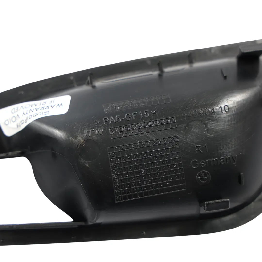 Door Handle Cover Inside Handle Trim Right O/S Black 7270976 to BMW F20 F21 F22 LCI with Part number 7278454 BMW F20 F21 F22 LCI Door Handle Cover Inside Handle Trim Right O/S Black 7270976 - SKU 7278454-1 - Part number 7278454