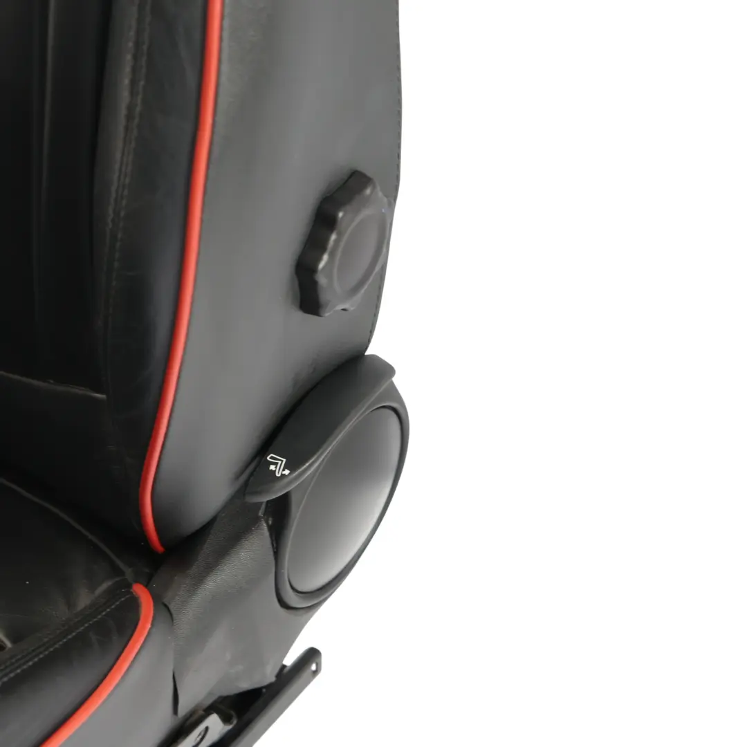 Sitz Vorne Rechts Beheizt JCW Sport Leder Carbon Schwarz Rot für Mini R57 mit Teilenummer 7278634 Mini R57 Sitz Vorne Rechts Beheizt JCW Sport Leder Carbon Schwarz Rot - SKU 7278634-2 - Teilenummer 7278634
