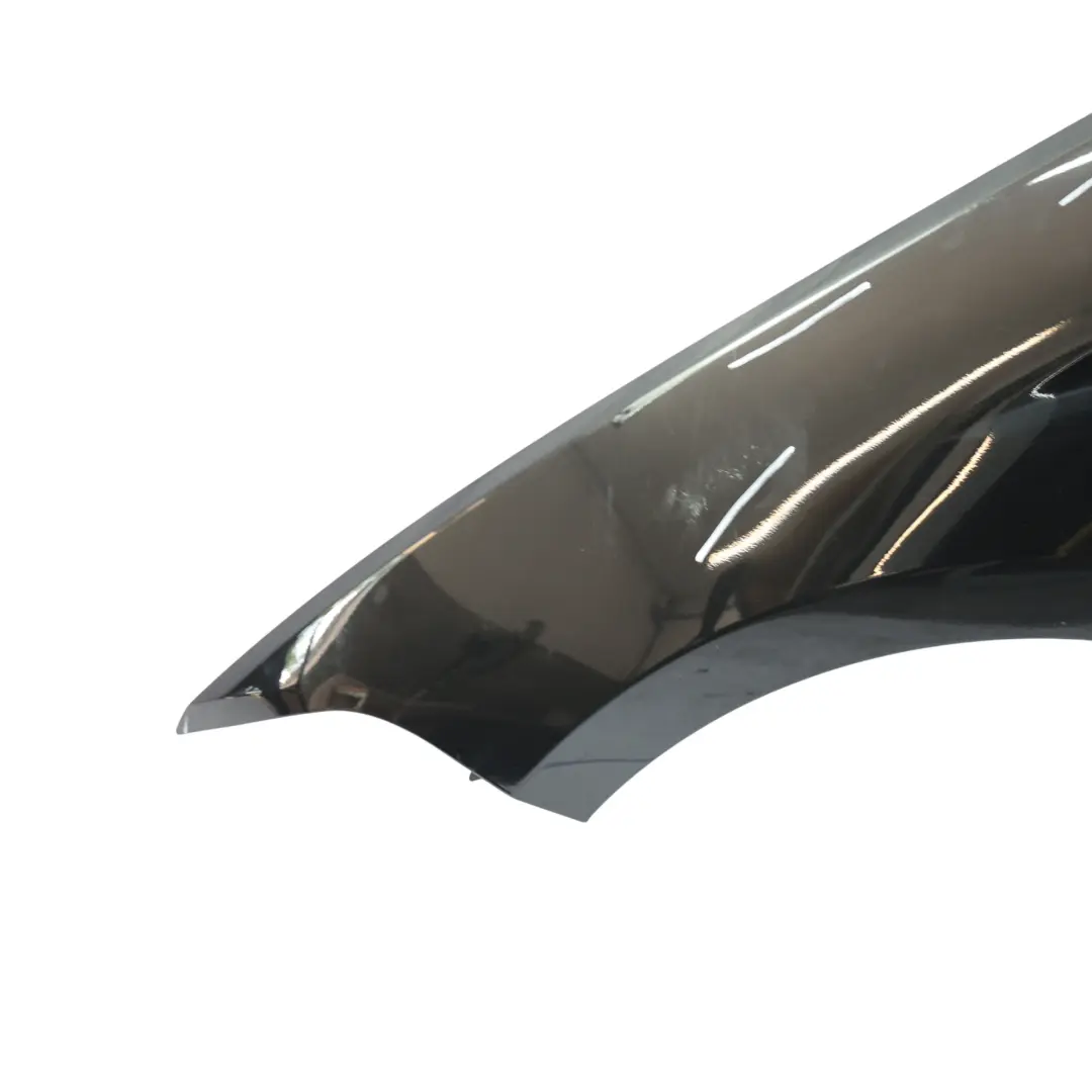 BMW F20 F21 Błotnik Lewy Przedni Boczny Black Sapphire Czarny - 475 - SKU 7284645-BS - Numer Części 7284645