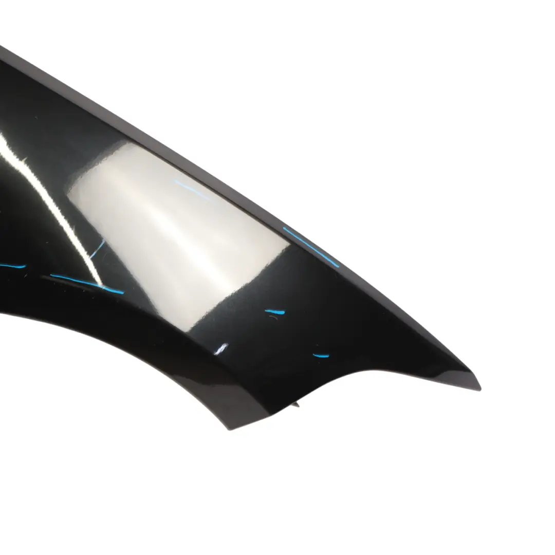 BMW F20 F21 Panel Lateral Guardabarros Delantero Derecho Negro - 475 - SKU 7284646-BS - Número de pieza 7284646