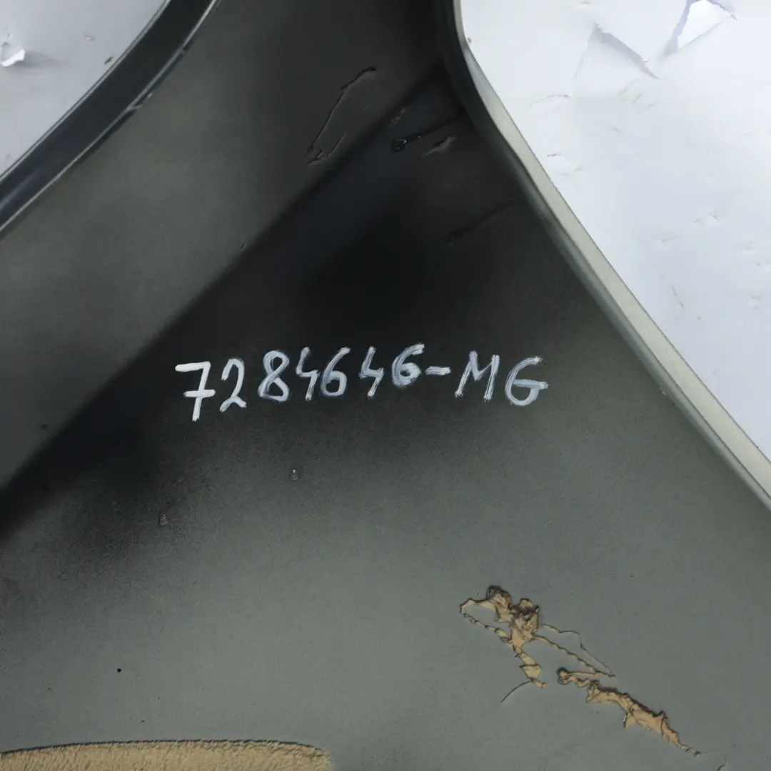 BMW F20 F21 Panel Lateral Guardabarros Delantero Derecho Mineralgrau - B39 - SKU 7284646-MG - Número de pieza 7284646