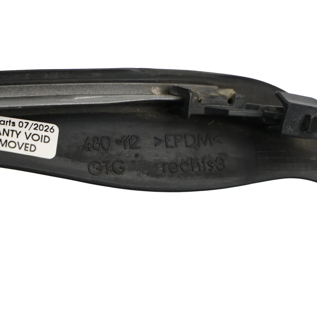 BMW X3 F25 Modanatura Copertura Parabrezza Anteriore Destra Argento Titanio - SKU 7286180-TS - Numero di parte 7286180