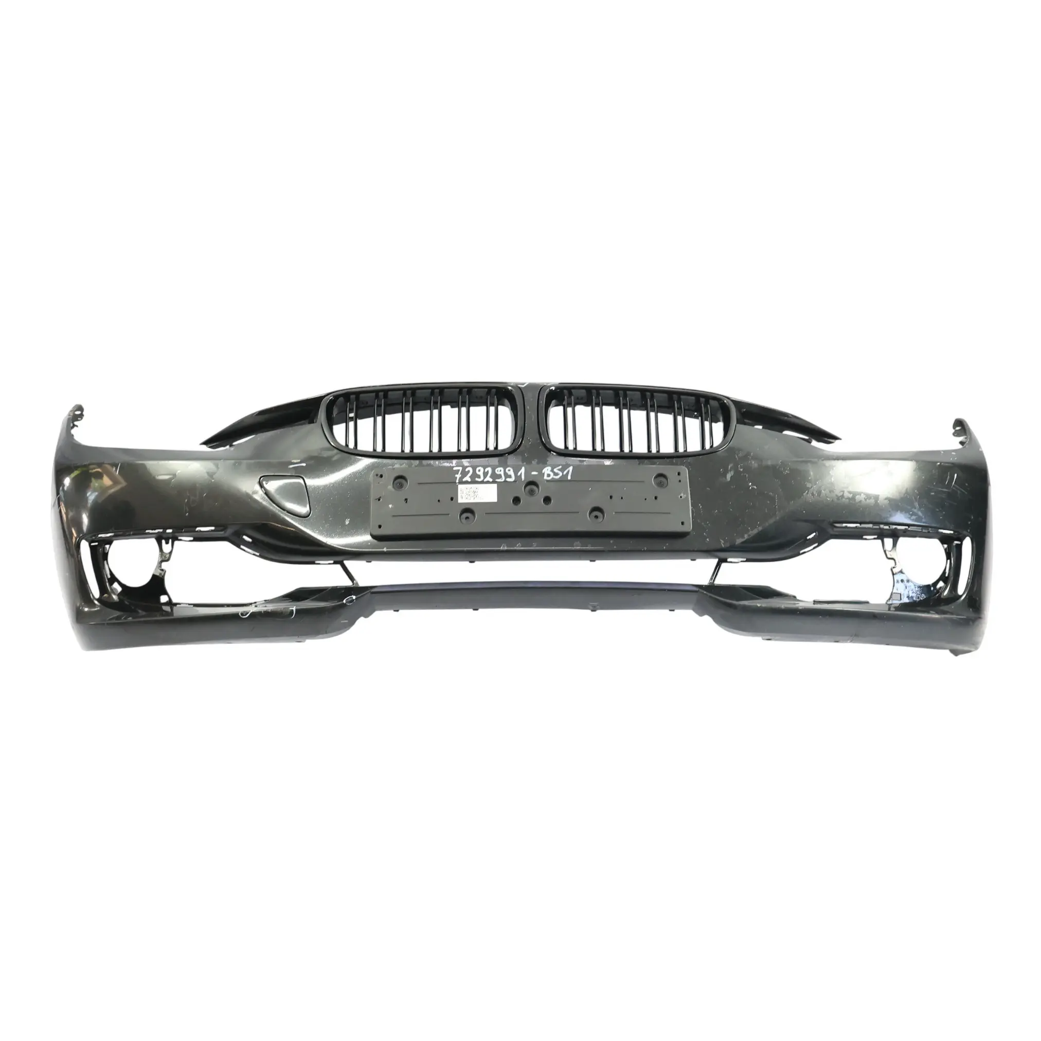 BMW F30 F31 Front Bumper Trim Panel Black Sapphire Metallic - 475