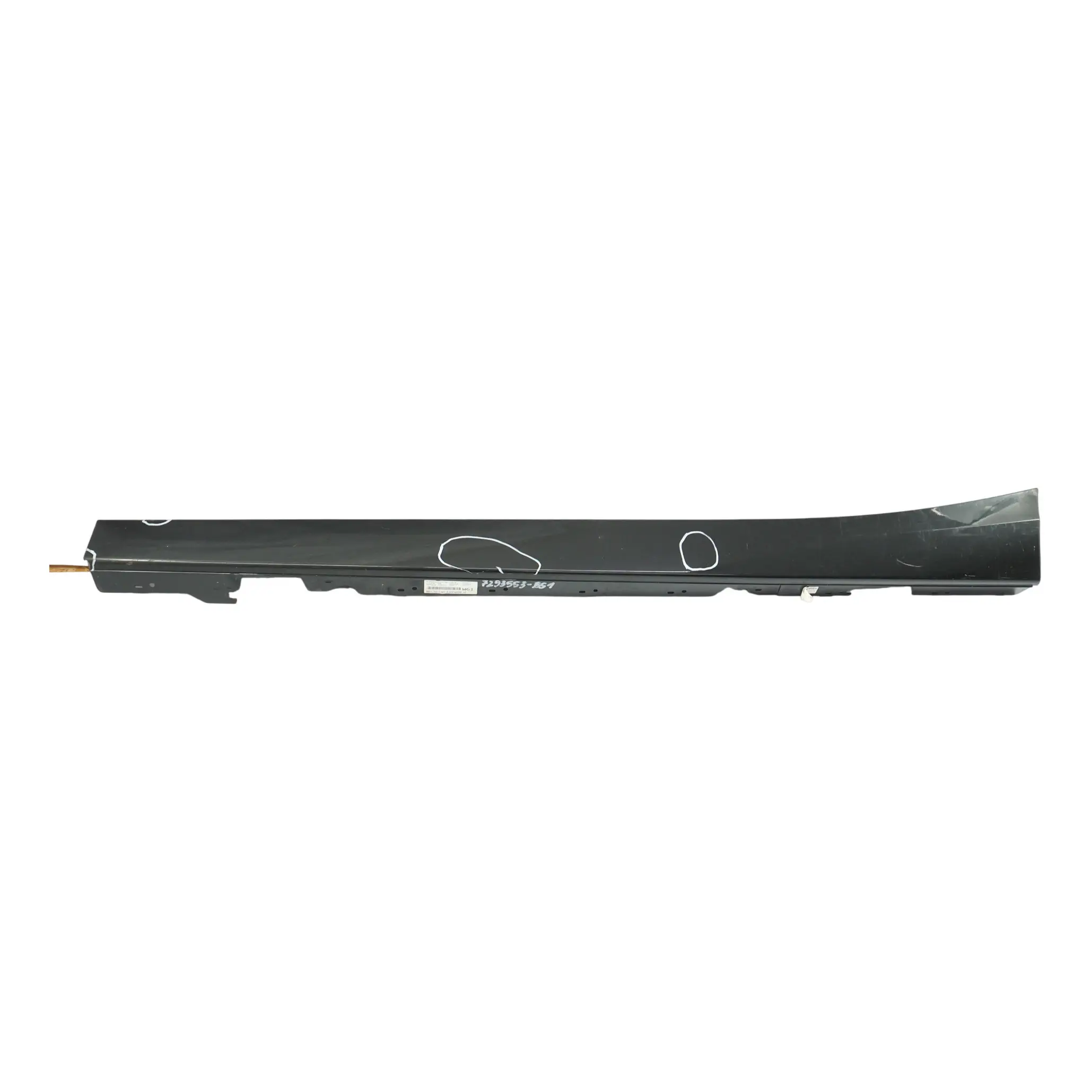 BMW F20 Sill Strip Side Skirt Left N/S Black Sapphire Metallic - 475