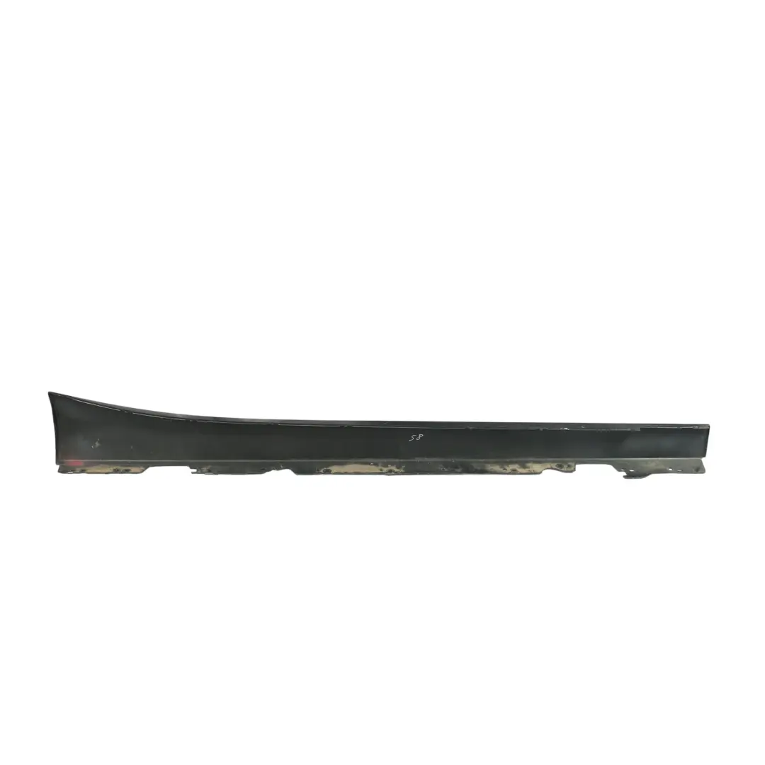 BMW F20 Listello Esterno Portiera SX Black Sapphire Nero - 475 - SKU 7293553-BS - Numero di parte 7293553