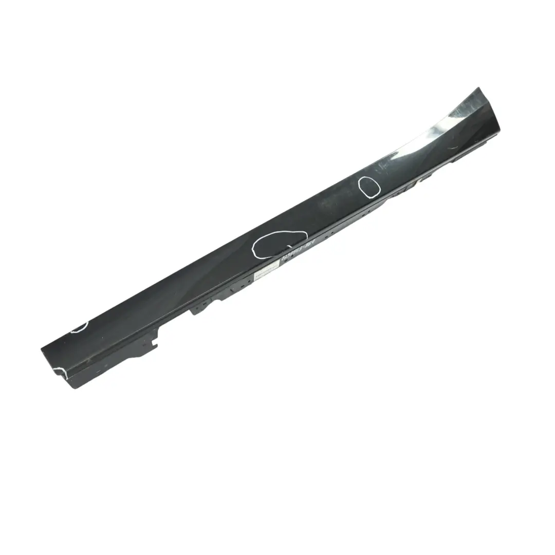 BMW F20 Sill Strip Side Skirt Left N/S Black Sapphire - 475 - SKU 7293553-BS - Part number 7293553