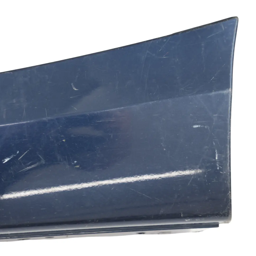 Side Skirt Door Sill Strip Covering Left N/S Tiefseeblau Blue - A76 to BMW F20 with Part number 7293553 BMW F20 Side Skirt Door Sill Strip Covering Left N/S Tiefseeblau Blue - A76 - SKU 7293553-DSB1 - Part number 7293553