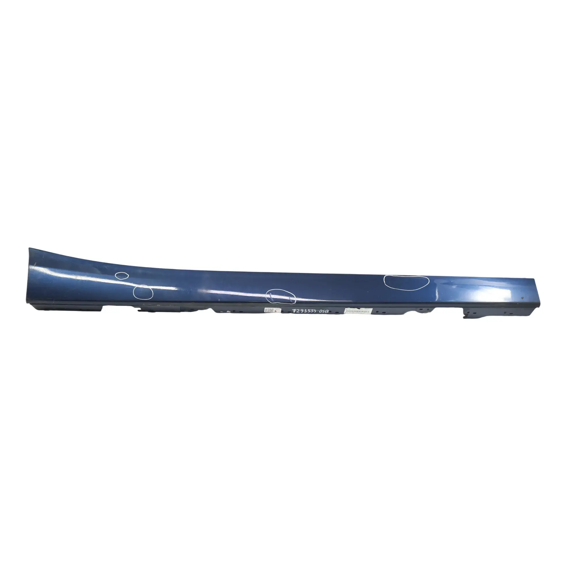 BMW F20 Bande Seuil Laterale Droit Tiefseeblau Bleu Metallic - A76