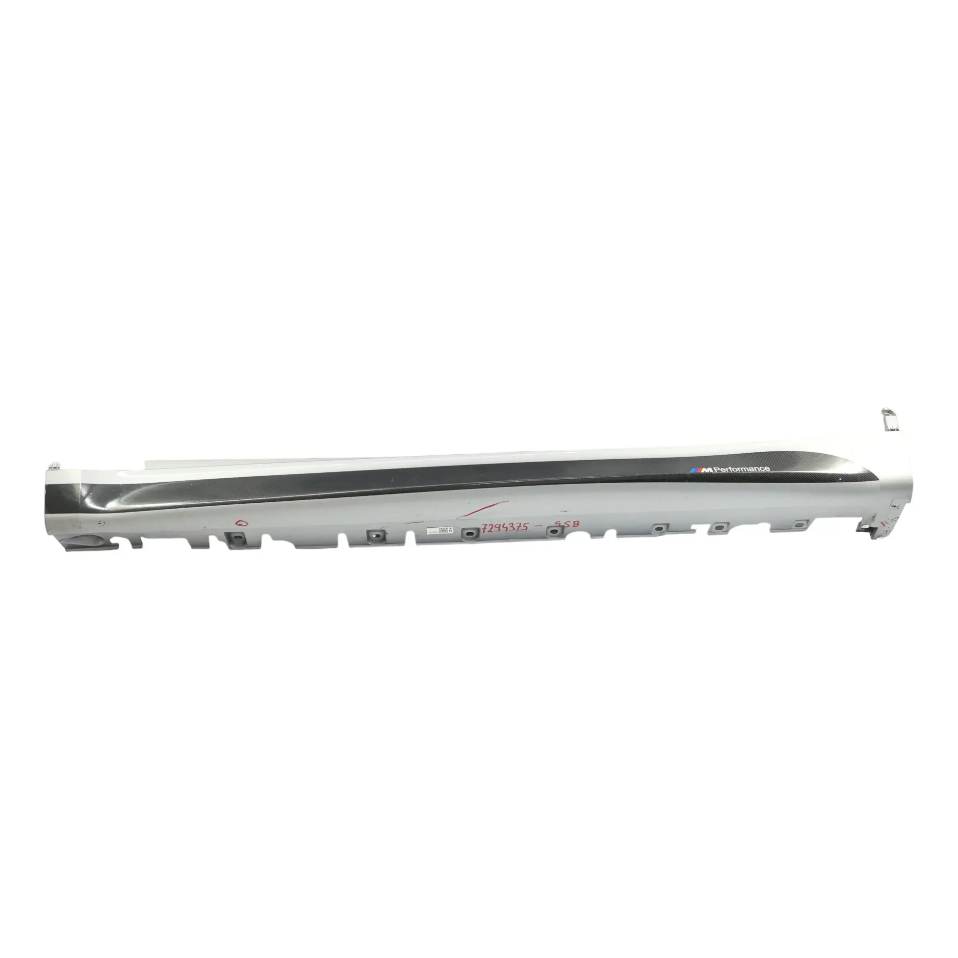 BMW X5 F15 Side Skirt Left N/S M Sport Sill Strip Glacier Silber Metallic - A83