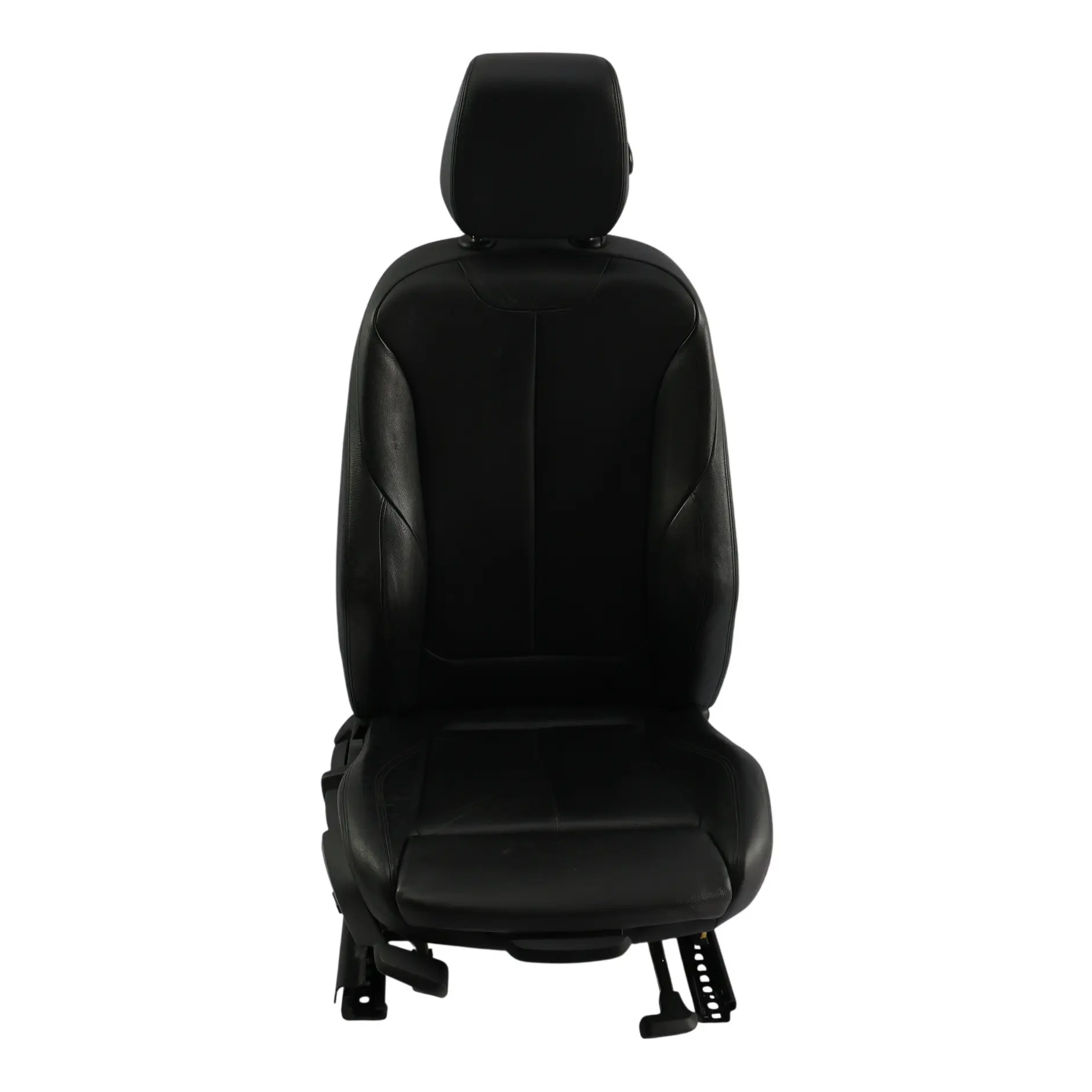 BMW F30 F31 Sedile Anteriore Destro Sport Elettrico Pelle Dakota Nero