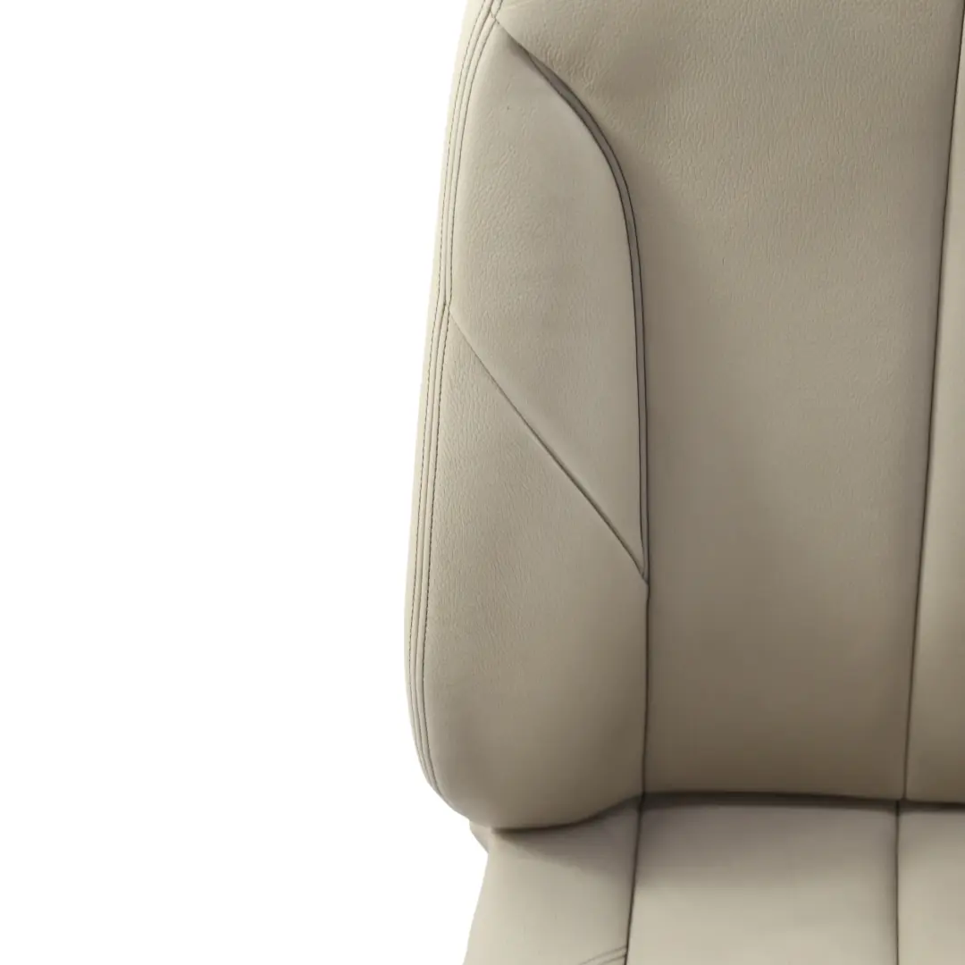BMW F30 LCI Przedni Fotel Podgrzewany Skóra Dakota Oyster Lewy - SKU 7303715-3 - Numer Części 7303715