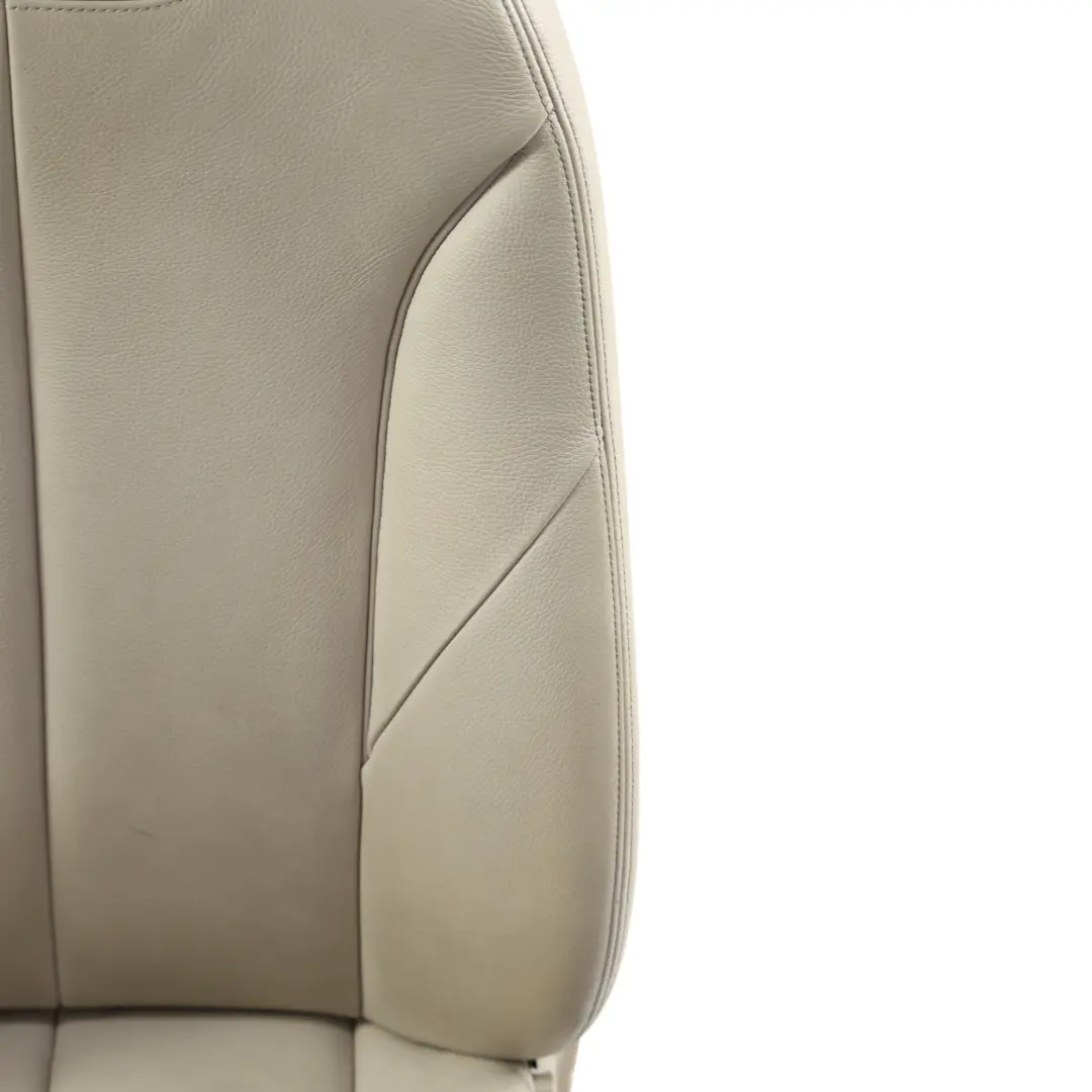 BMW F30 LCI Przedni Fotel Podgrzewany Skóra Dakota Oyster Lewy - SKU 7303715-3 - Numer Części 7303715