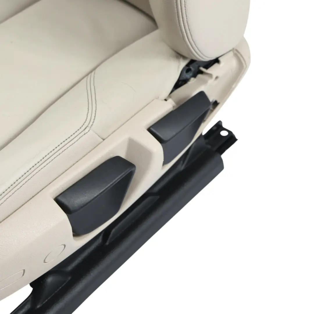 BMW F30 LCI Przedni Fotel Podgrzewany Skóra Dakota Oyster Lewy - SKU 7303715-3 - Numer Części 7303715