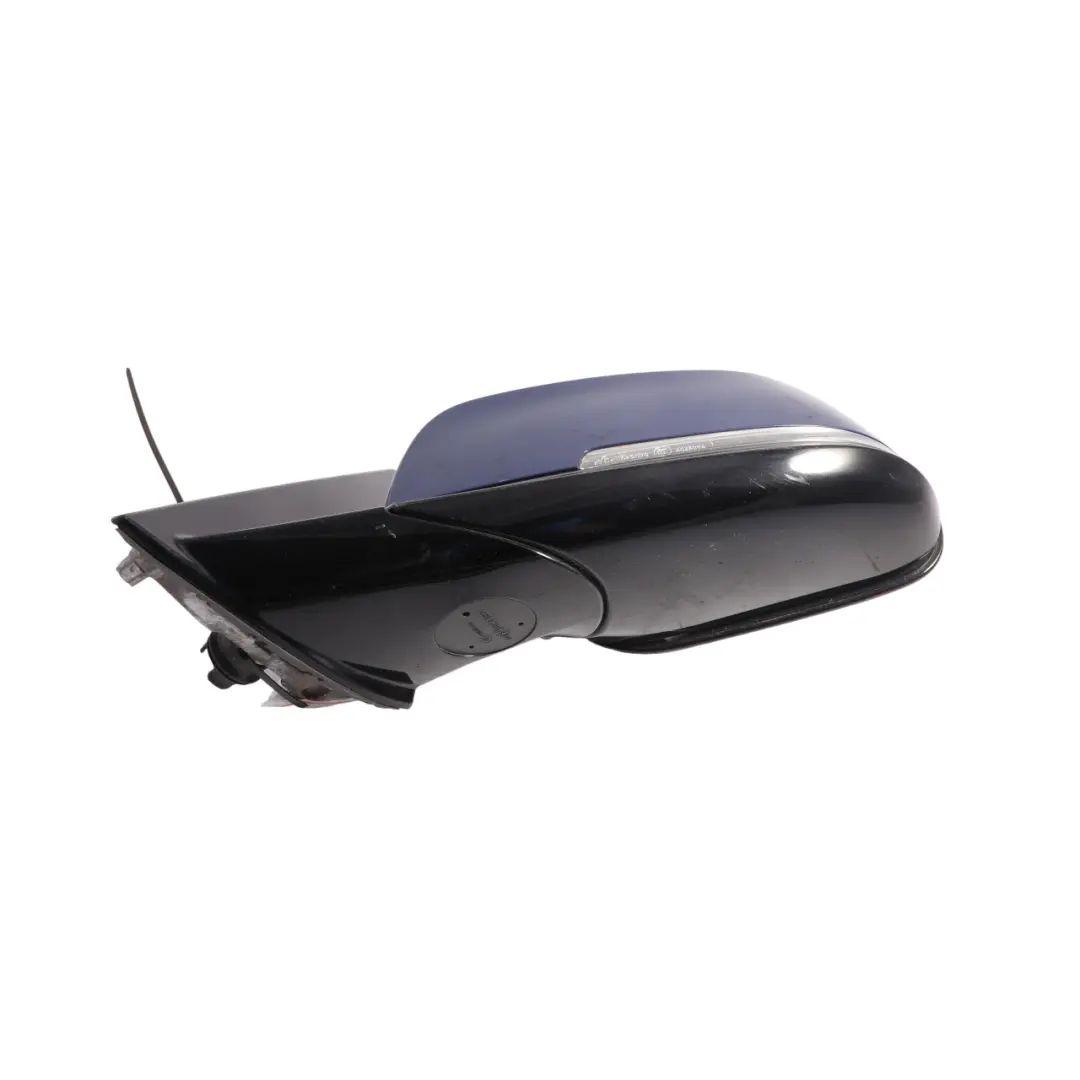 Door Wing Mirror Heated Left N/S Le Mans Blau Metallic - 381 to BMW X1 E84 with Part number 7307223 BMW X1 E84 Door Wing Mirror Heated Left N/S Le Mans Blau Metallic - 381 - SKU 7307223-LMB - Part number 7307223