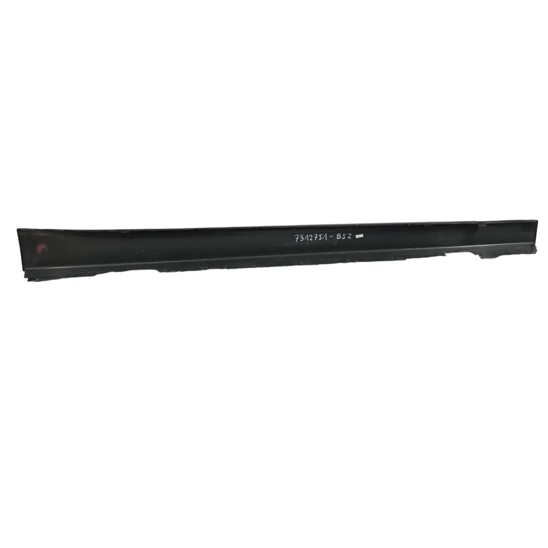 BMW 3 F30 F31 Copriminigonna Battitacco Sinistro Nero Zaffiro Metallizzato 475 - SKU 7312751-BS2 - Numero di parte 7312751