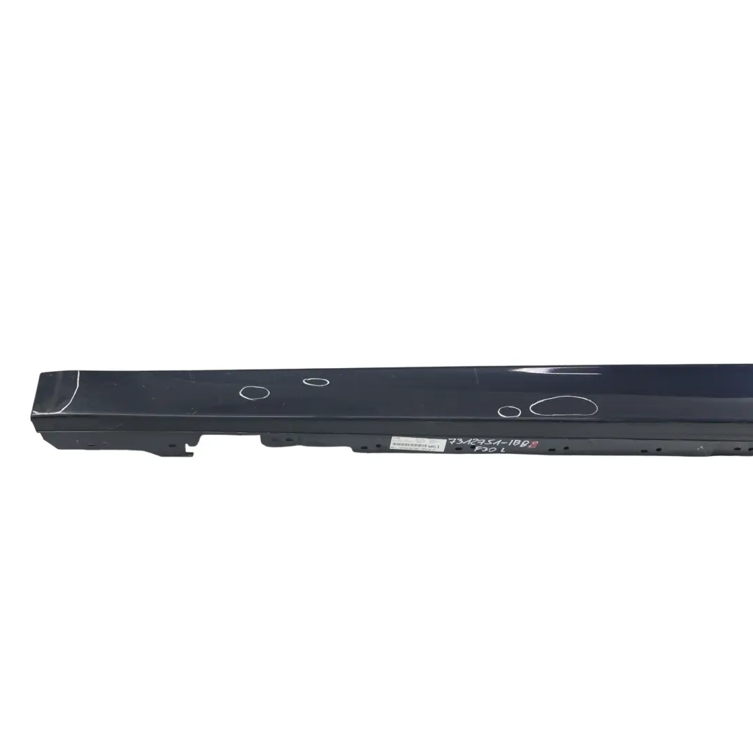 Sill Strip Side Skirt Left N/S Imperial Blue Metallic A89 to BMW F30 F31 with Part number 7312751 BMW F30 F31 Sill Strip Side Skirt Left N/S Imperial Blue Metallic A89 - SKU 7312751-IBB3 - Part number 7312751