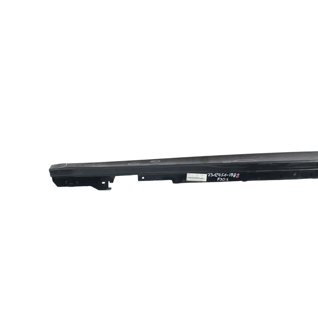 BMW F30 F31 Seitenschweller Zierleiste Links Imperial Blau Metallic A89 - SKU 7312751-IBB3 - Teilenummer 7312751