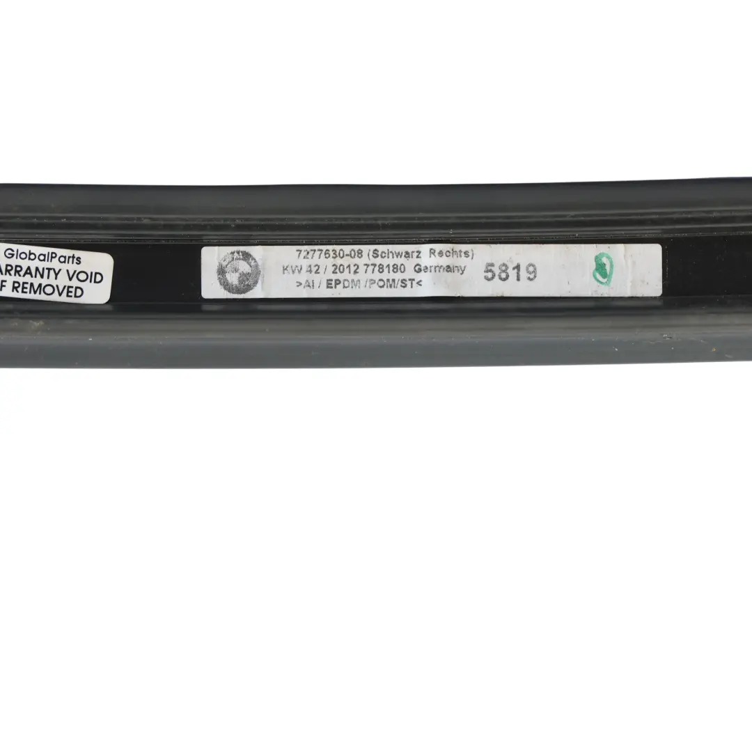 BMW F31 Roof Rail Moulding Strip Black Right O/S - SKU 7316520 - Part number 7316520